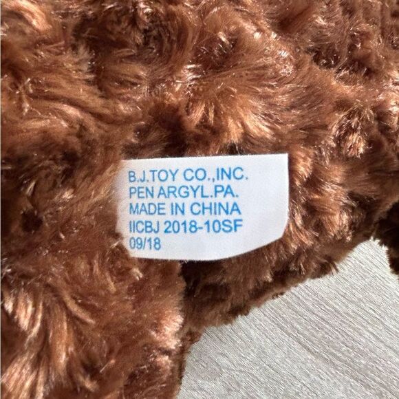 NWOT … B.J. TOY CO. “Explore” Moose Plush - Picture 3 of 3
